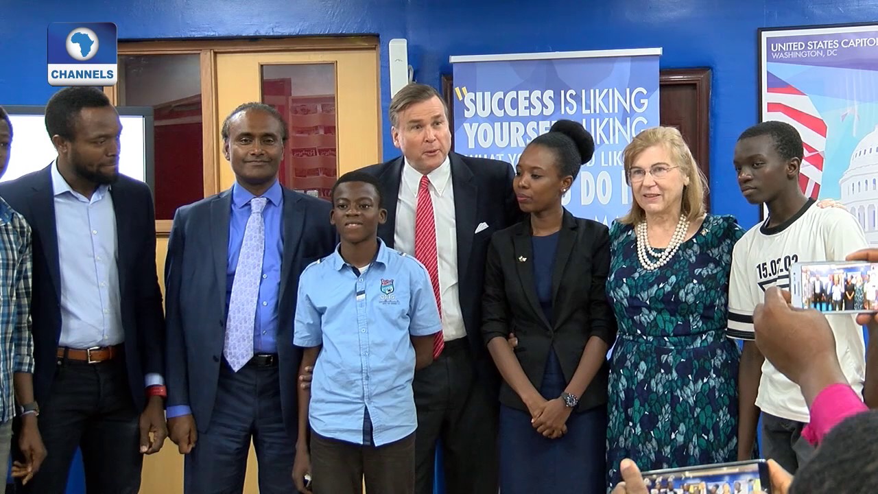 Tech Trends: US Ambassador Symington Launches Priority American Space In CCHUB Yaba Lagos