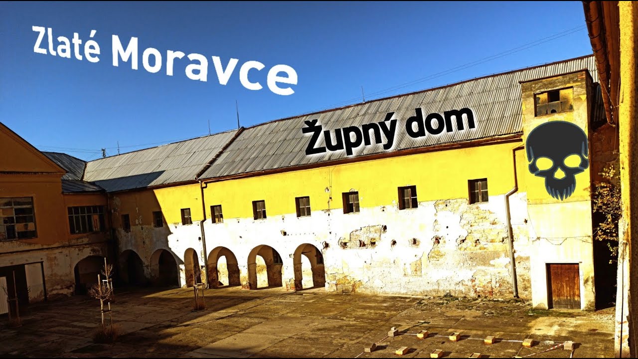 Župný dom v Zlatých Moravciach 🏚️ SLOVAK URBEX LEVICE.