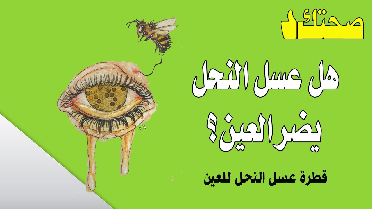 هل عسل النحل يضر العين 👀