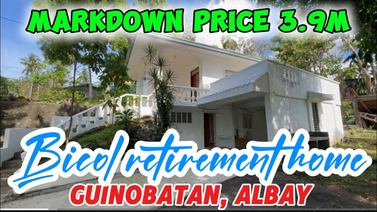 V-A11-24 • Retirement House and Farm with Fruit Trees in Guinobatan, Albay