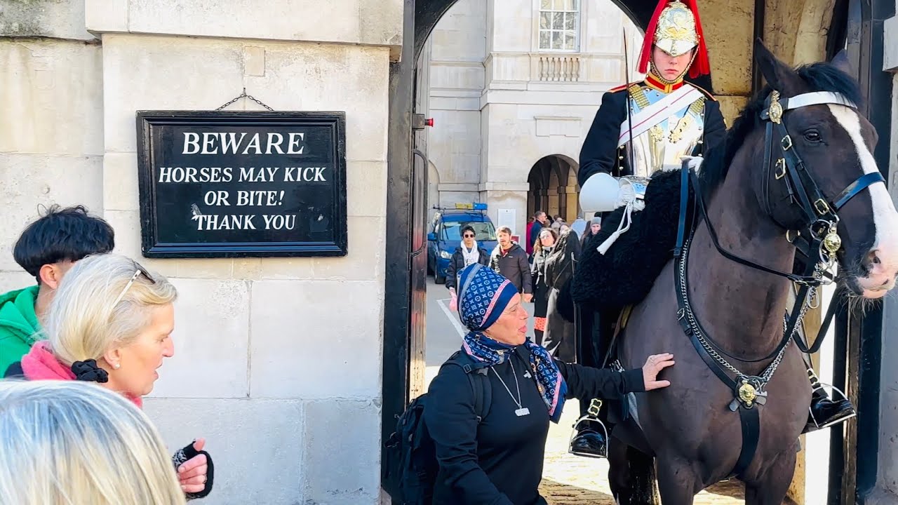 Woman Tells The Infamous Karen Not To Touch The Horse