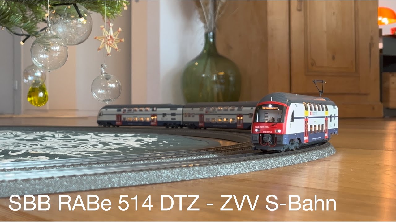 Hui Modellbau – SBB RABe 514 DTZ Zürcher S-Bahn | Swiss H0 Model Railway