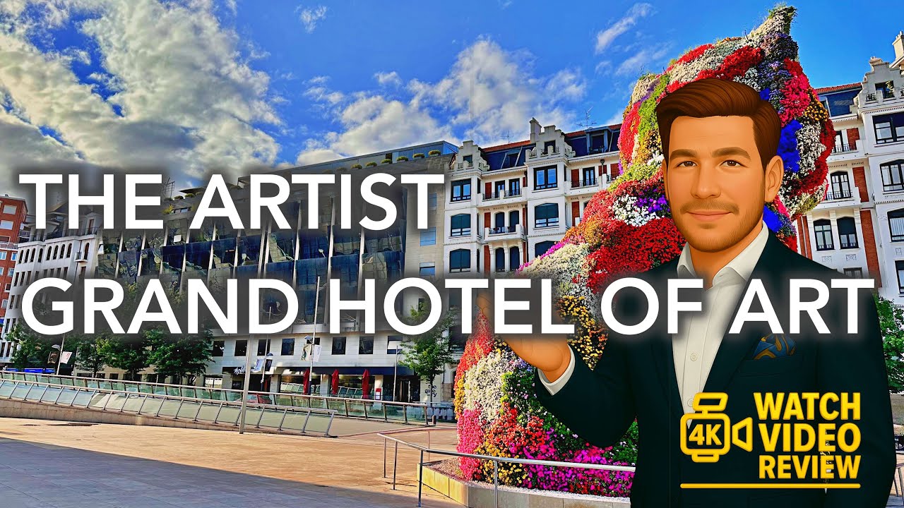 The Artist Grand Hotel of Art - 4K video tour of Spain's first true luxury art-hotel