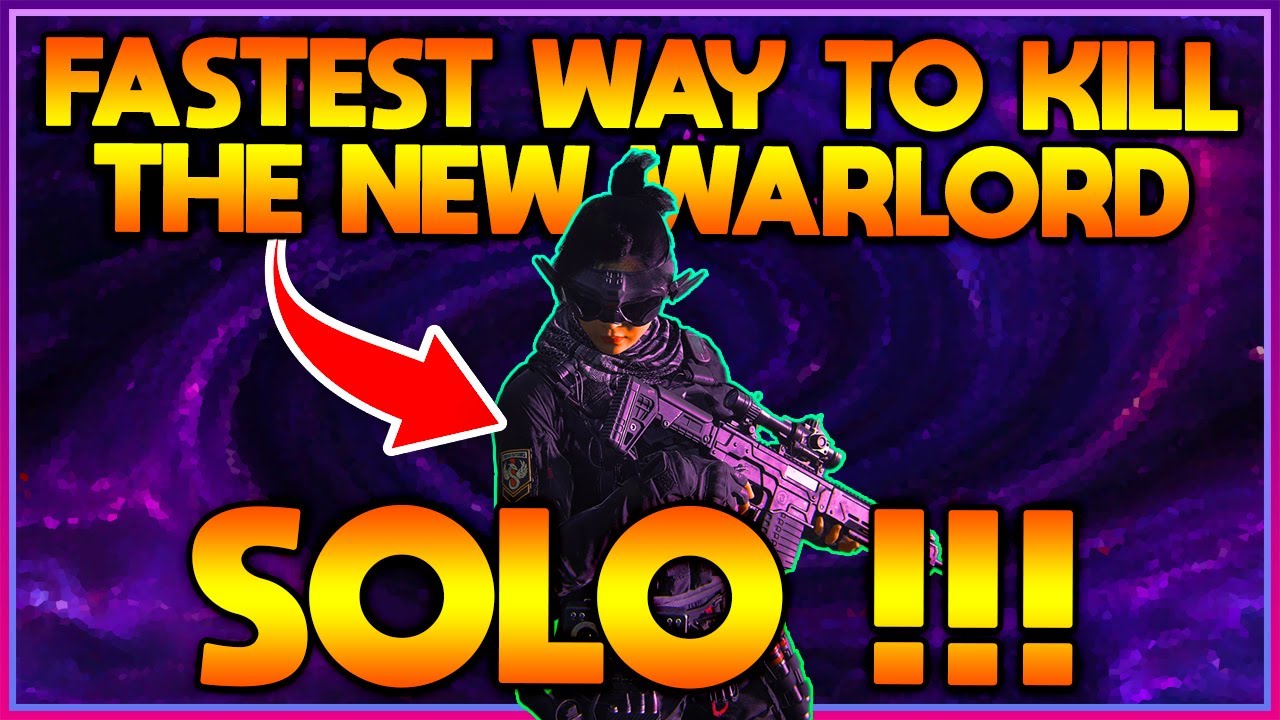 FASTEST WAY TO DEFEAT THE MWZ WARLORD DOKKAEBI - SOLO !!!
