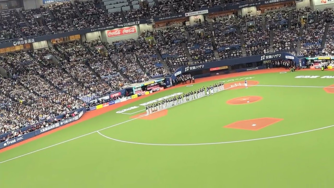 2026.3.2【球春到来🌸】WBC強化試合 オリックスVS侍ジャパン両チーム選手紹介@京セラドーム大阪
