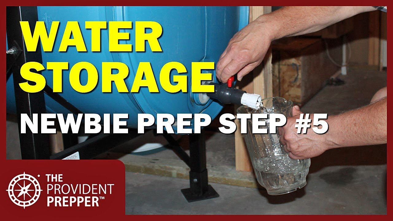 Newbie Prepper Step 5 &ndash; Water Storage and Purification
