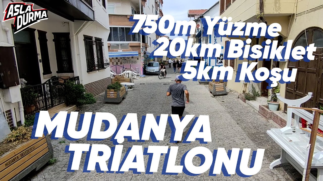 Mudanya'da Sprint Triatlon / Parkur Testi