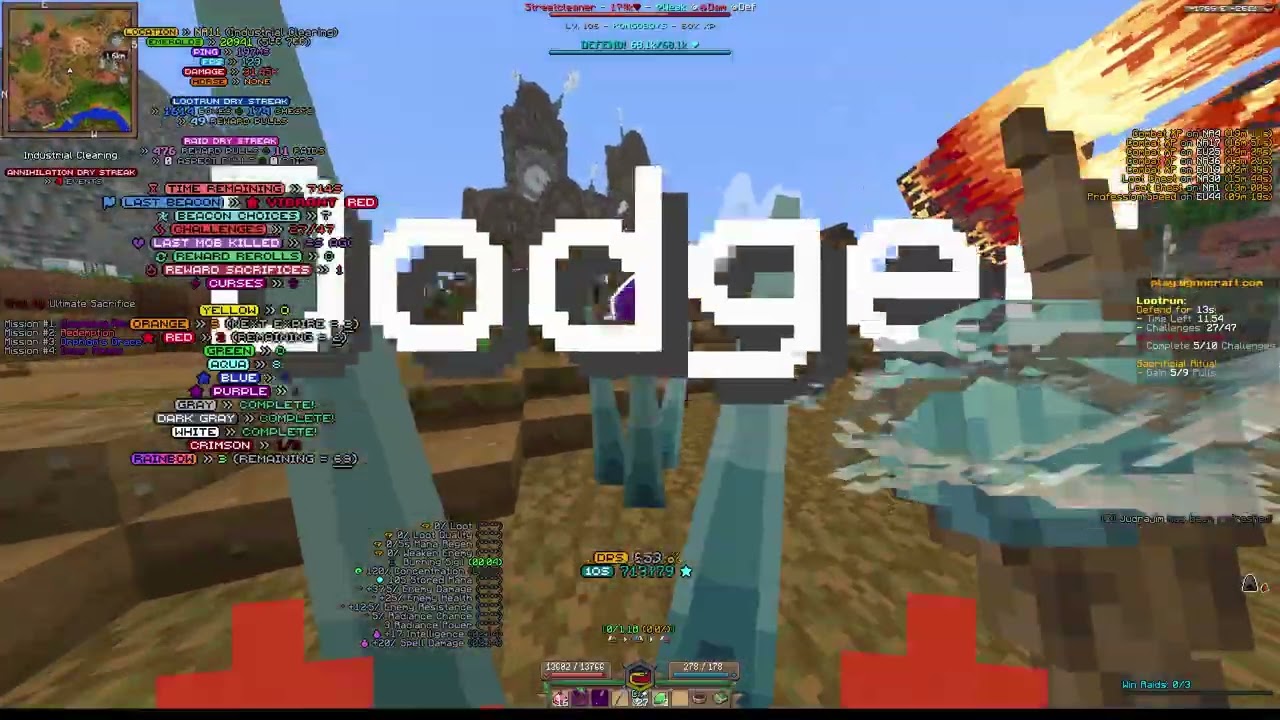 wynncraft warp arcanist corkus pefect lootrun