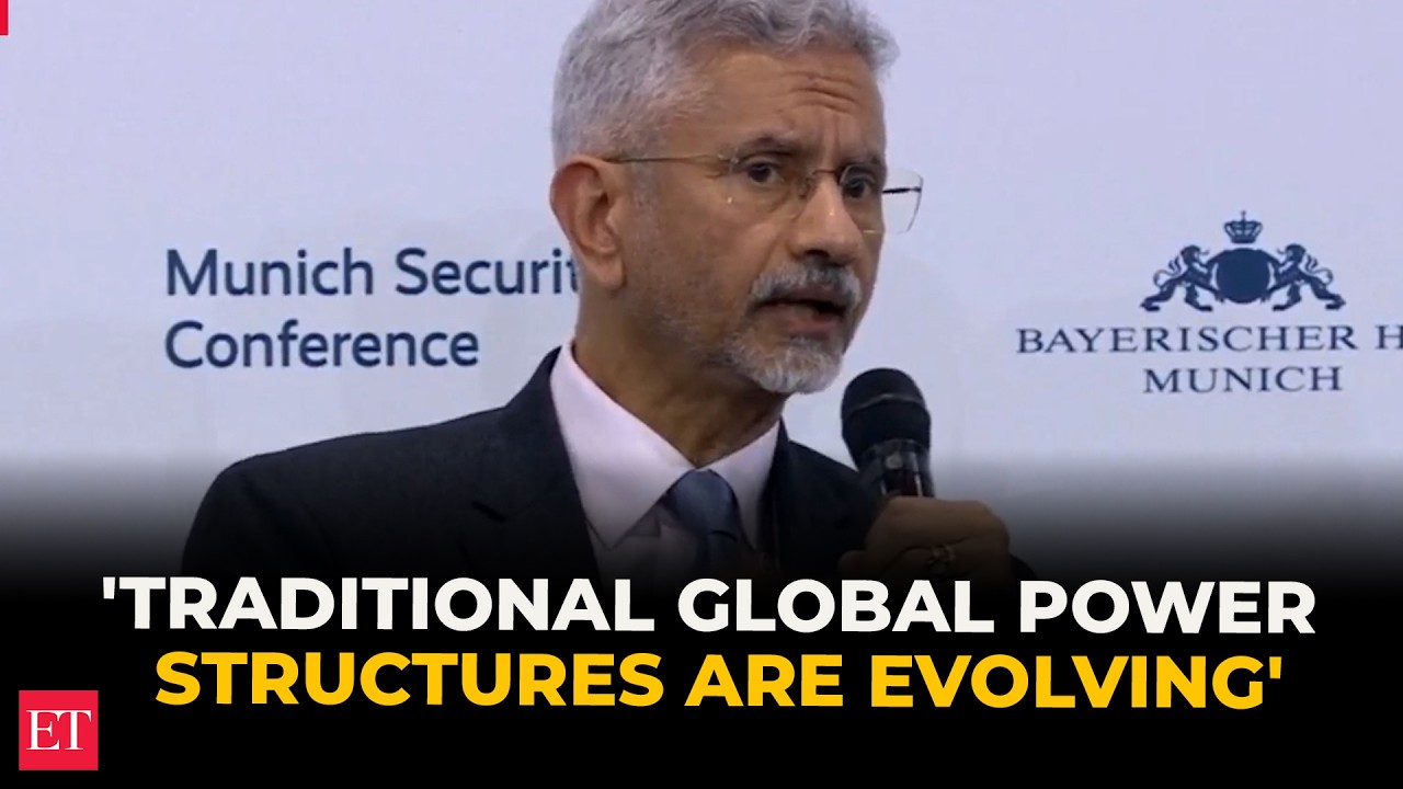 World heading toward greater multipolarity, admits no clear answers: EAM Jaishankar at Munich