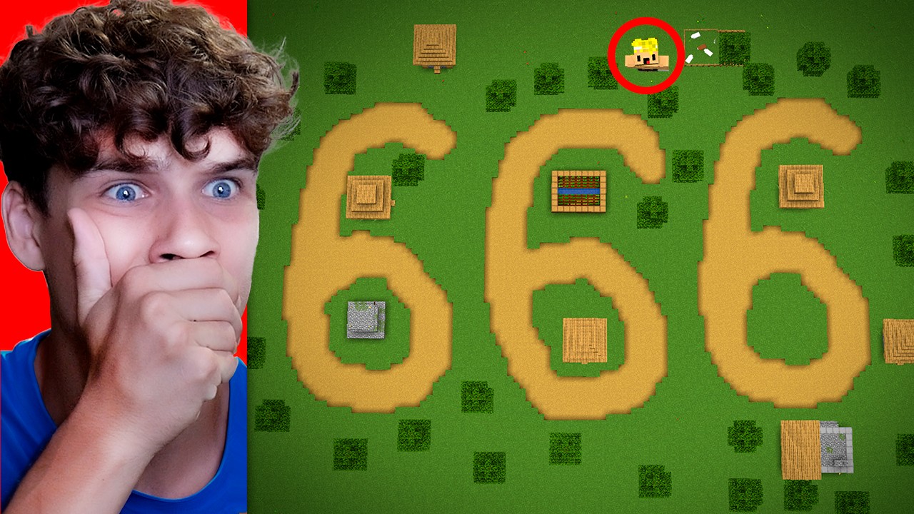 Asust&eacute; a Mi Amigo con Semillas Terror&iacute;ficas en Minecraft