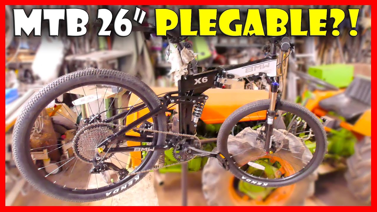C&oacute;mo MONTAR una BICICLETA de MONTA&Ntilde;A PLEGABLE 26