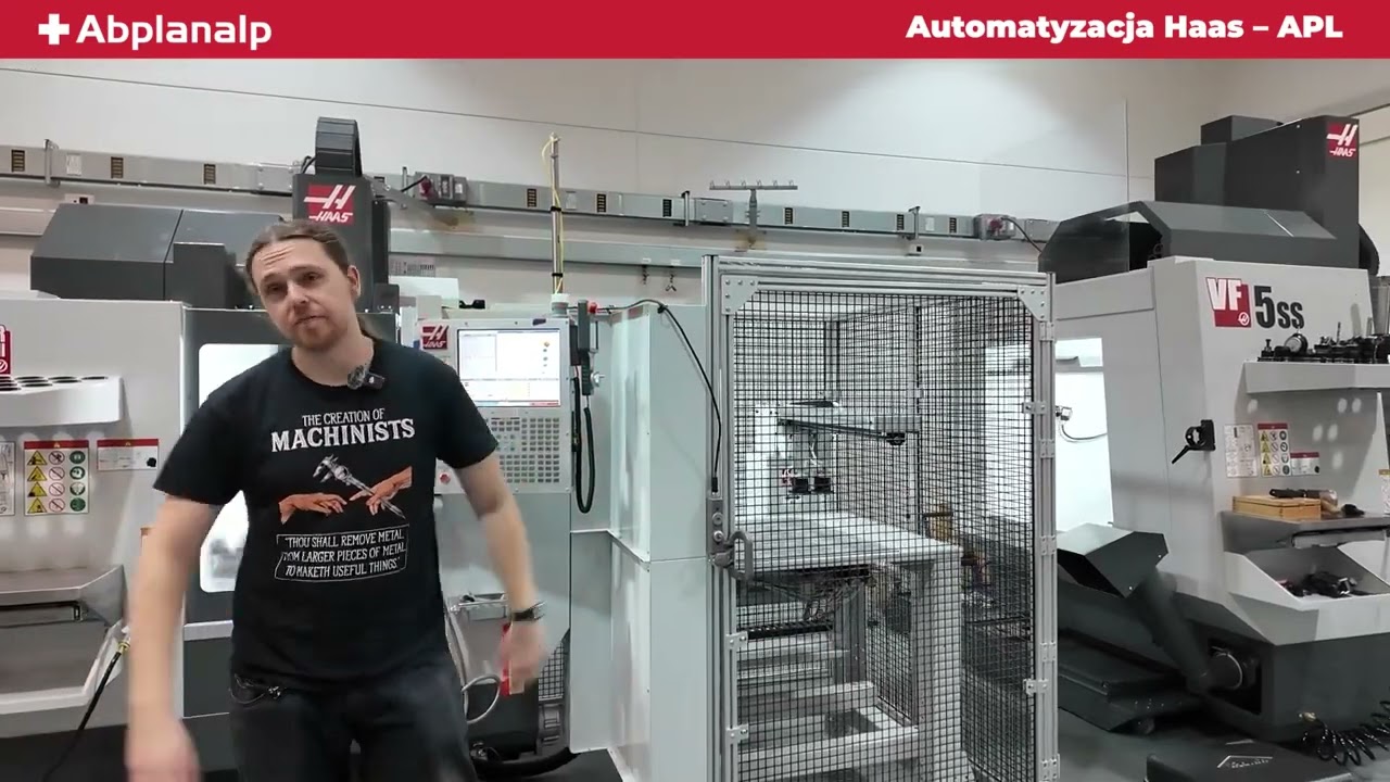 Automatyzacja Haas - APL (Automatic Parts Loader)  - ułatw sobie życie!