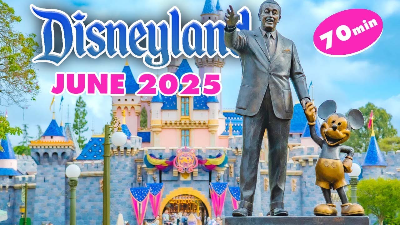 Complete Walking Tour of Disneyland | June 2025