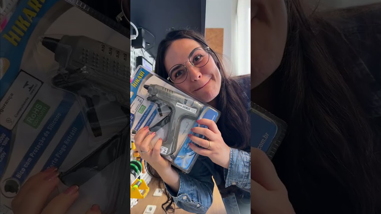 Pistola de Cola Quente Profissional HPC-100 Hikari📎
