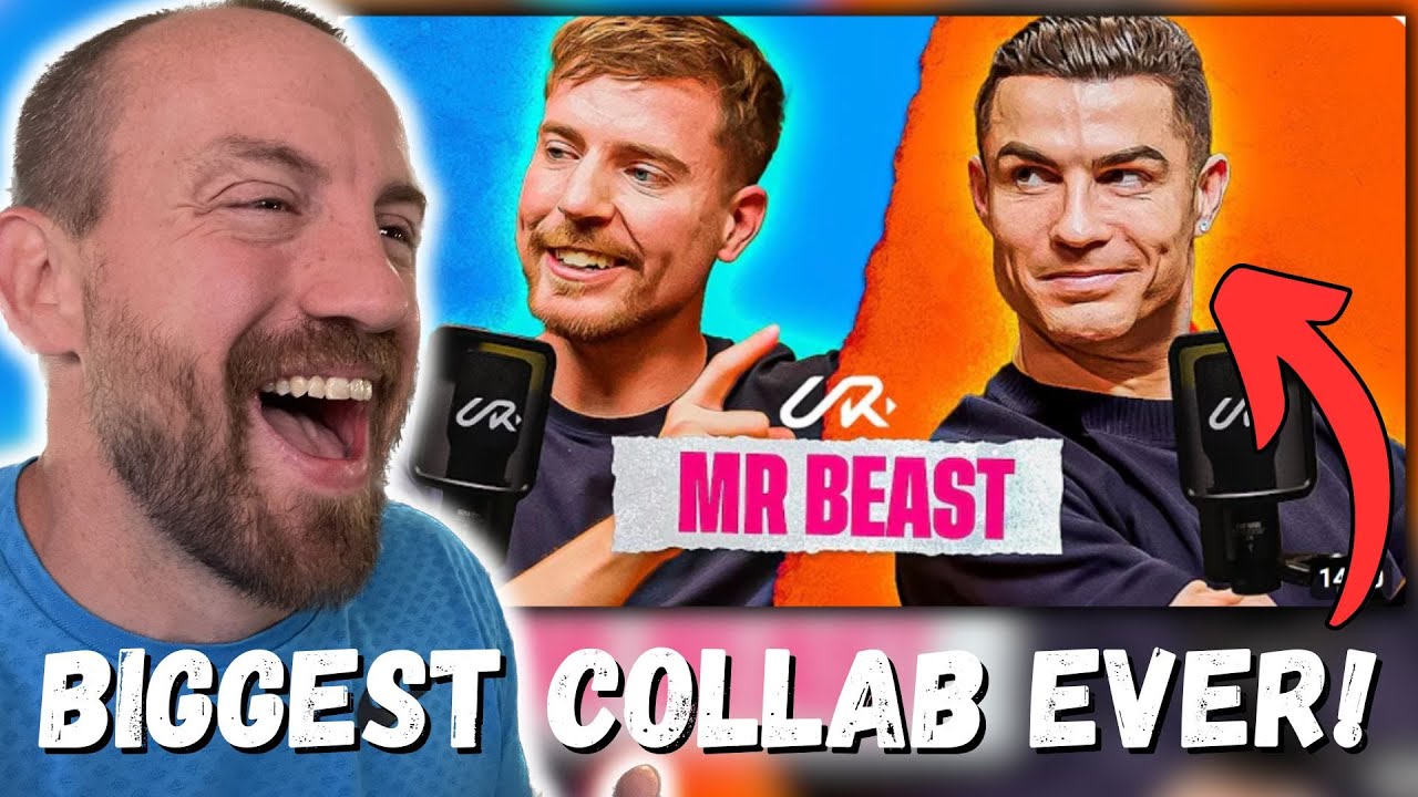 WATCHING Cristiano Ronaldo for the FIRST TIME!!! (I Meet MrBeast To Break The Internet REACTION!!!)