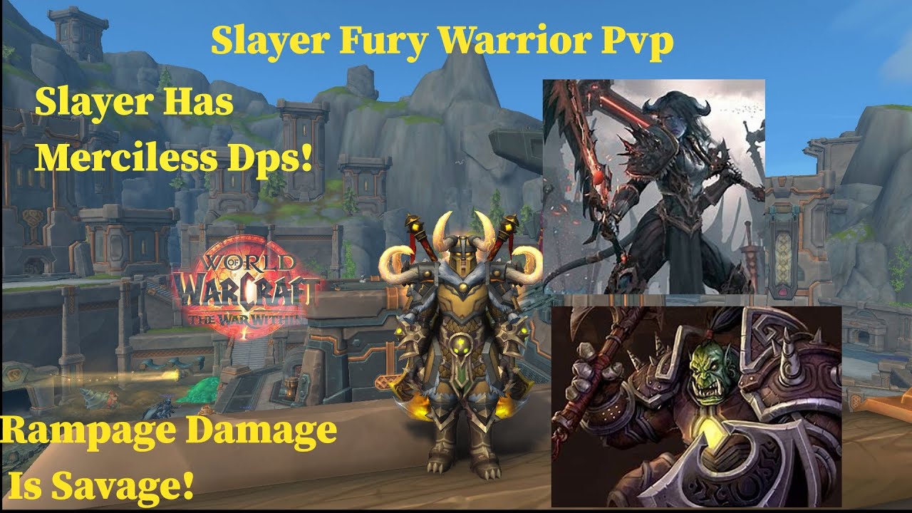 Slayer Fury Warrior - (Solo Rated Battleground Blitz #2) - Wow The War Within 11.1