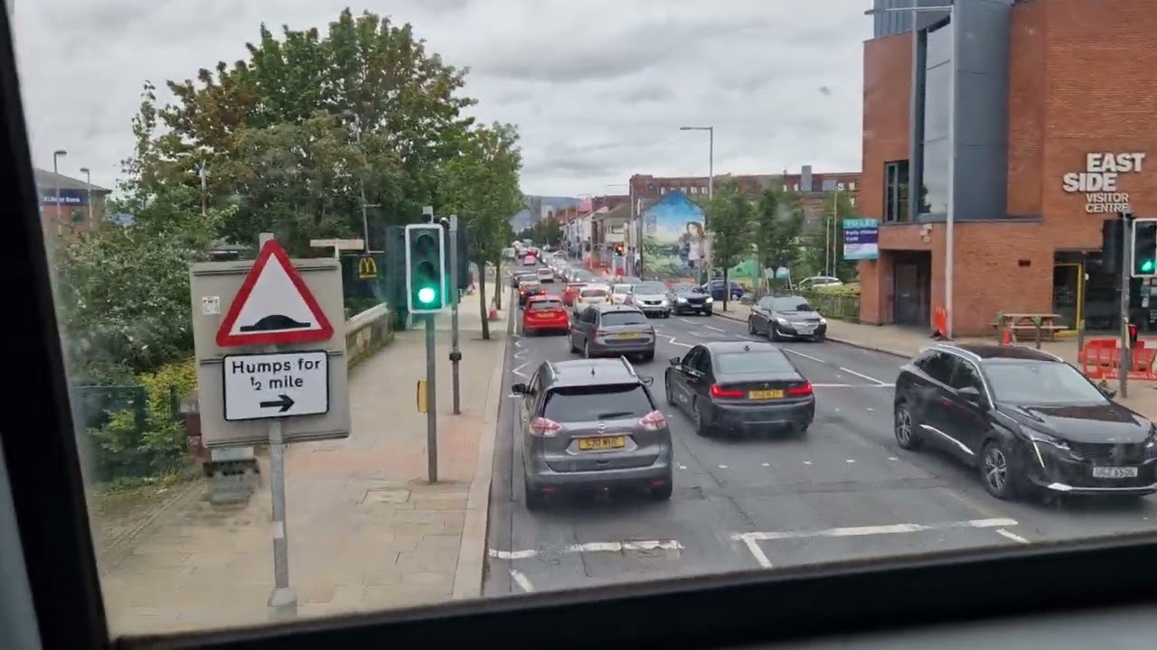Belfast doubledecker bus 3e Holywood Ikea-City Centre