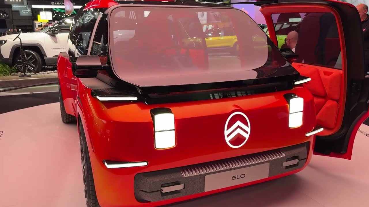 New Citroën ELO Concept (2026) – A Mini McLaren? | Central Seat & 6-Seater Interior Walkaround