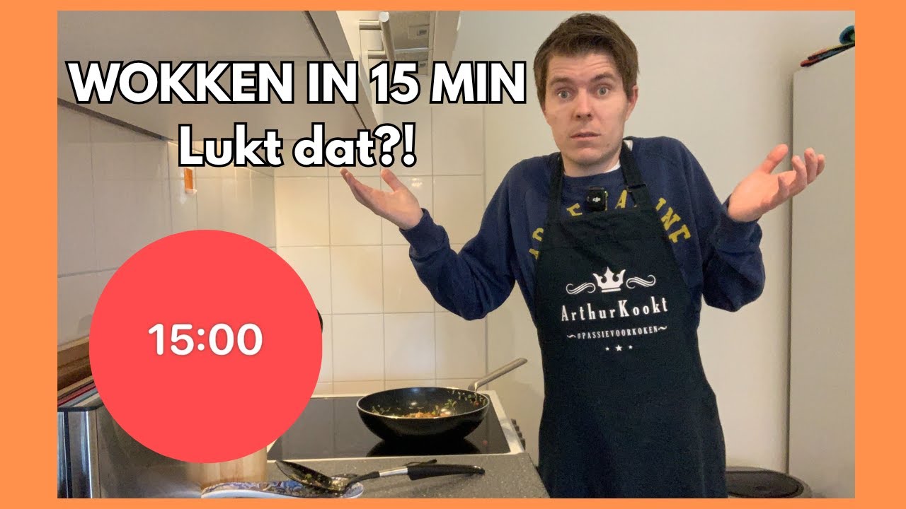 Koken tegen de klok ⏰ Lukt het me binnen 15 minuten? Laat jouw gok achter!