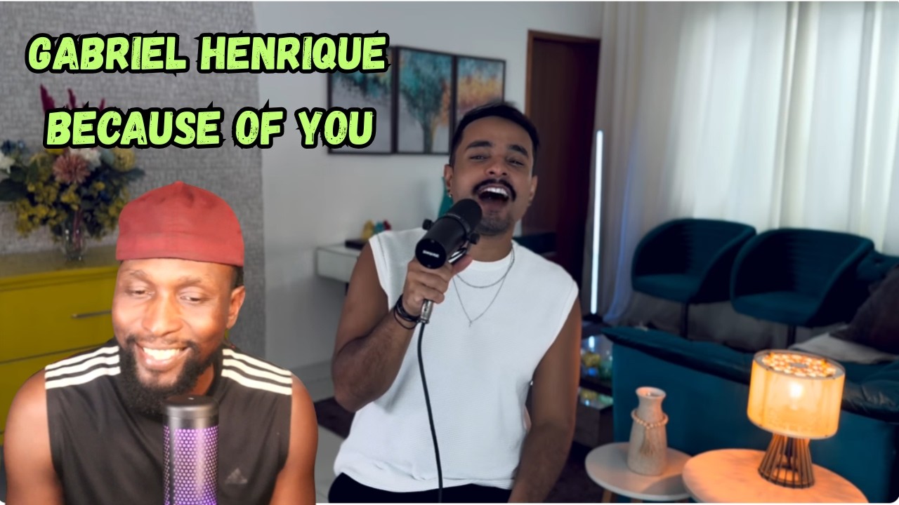 Габриэль Энрике - Because Of You (Келли Кларксон) | Реакция на первое прослушивание!!!