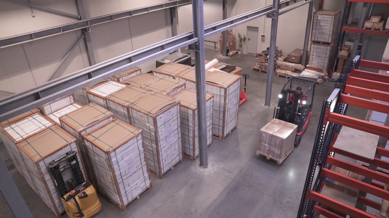 StarLett warehouse (total 1500 m2) in Riga, Latvia