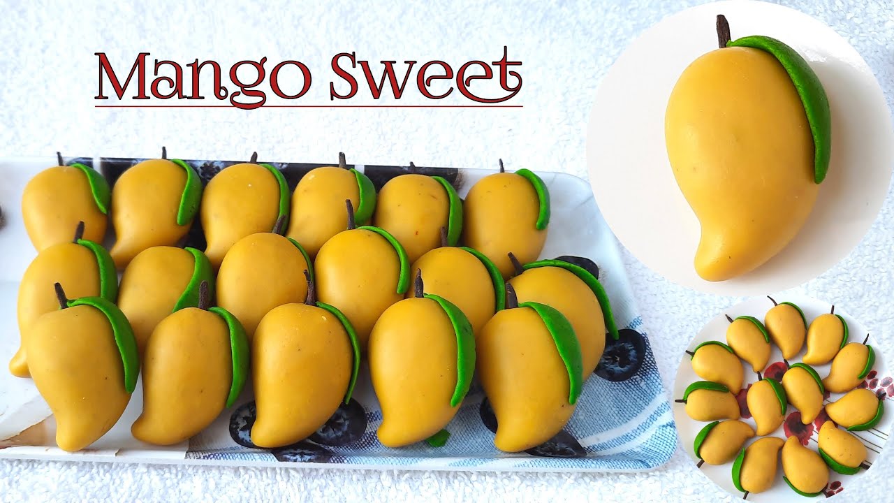 Mango Sweet | 3 Ingredients Recipe | Easy Sweet Recipe at home | Peda | Burfi | Sweet Recipes