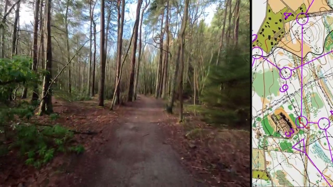 Glen O Dee | Local Green 4.6km | Headcam Orienteering