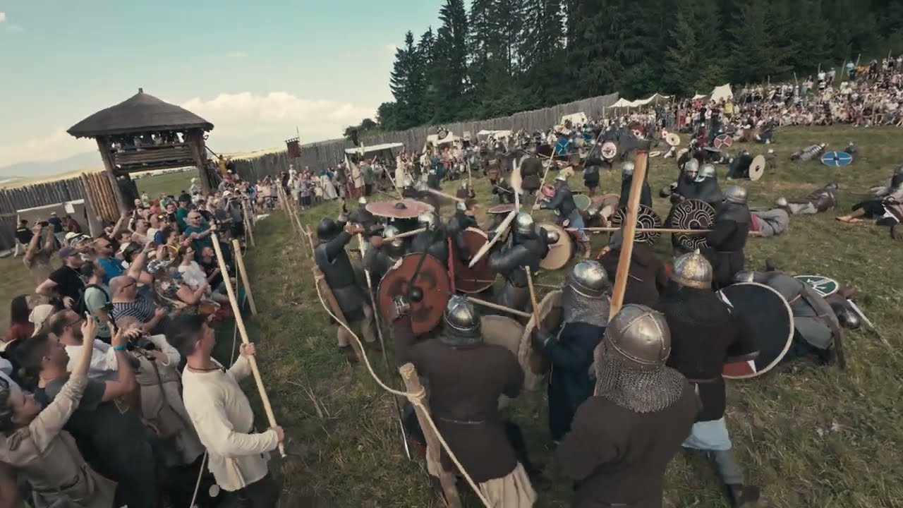 Utgard 2024 - Day 1 Main Battle  #3 in 4K #medievalbattle #knightfight #medieval