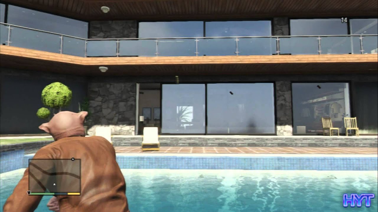 GTA５ 【フランクリン家にイタズラ！　そしたら電話で怒られました】(GTAV PS3 日本語版)