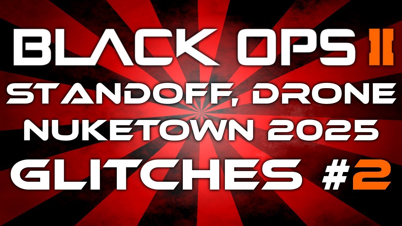 Black Ops 2 - Glitches, Tricks & Hiding Spots (Standoff, Drone, Nuketown 2025)