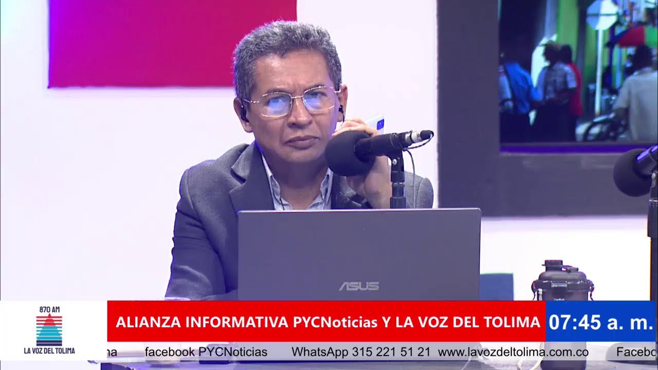 🔴¡Estamos al aire!🔴Alianza Informativa de Canal PYC TV (Claro 104), La Voz del Tolima 870 AM