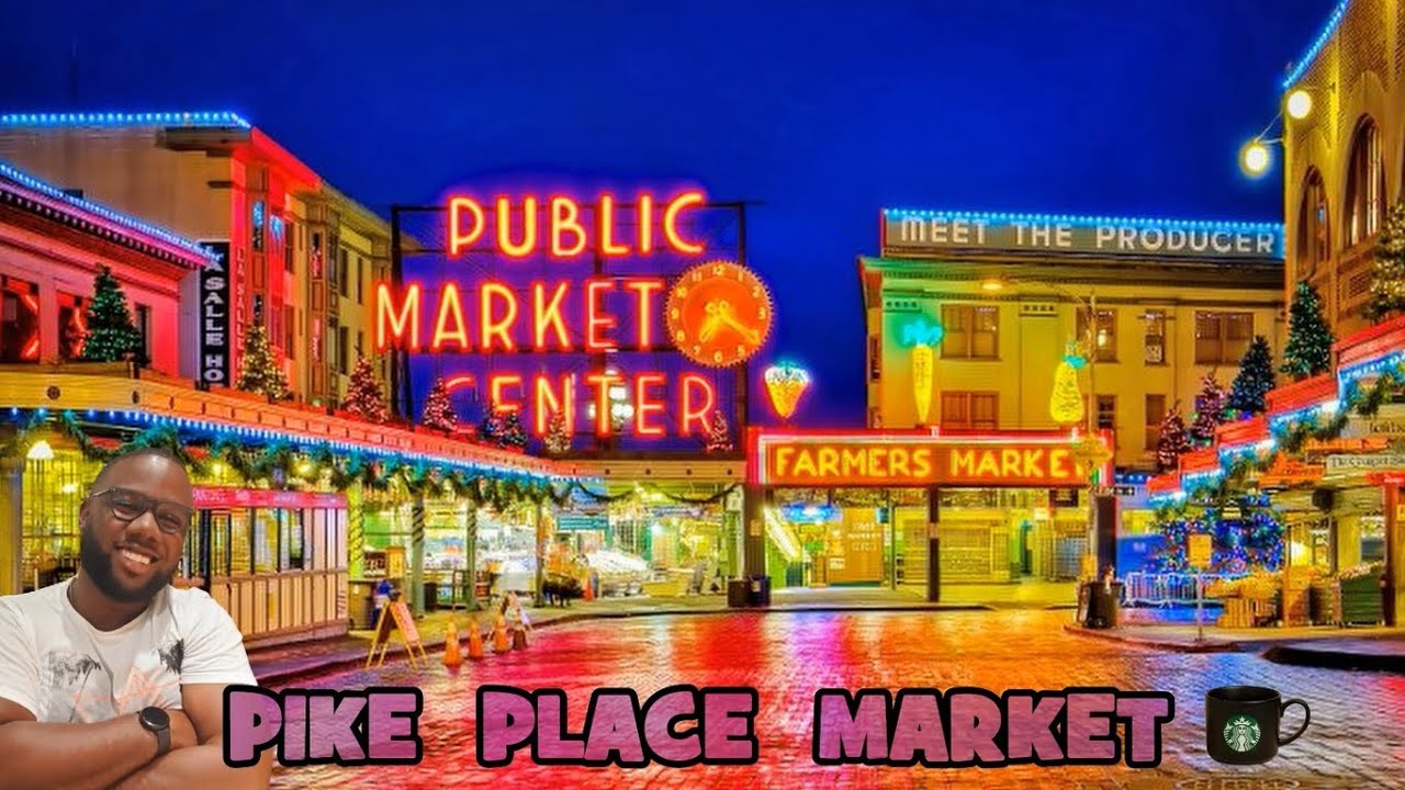 12 Hours At Pike Place Market in SEATTLE Washington ▫ 2024