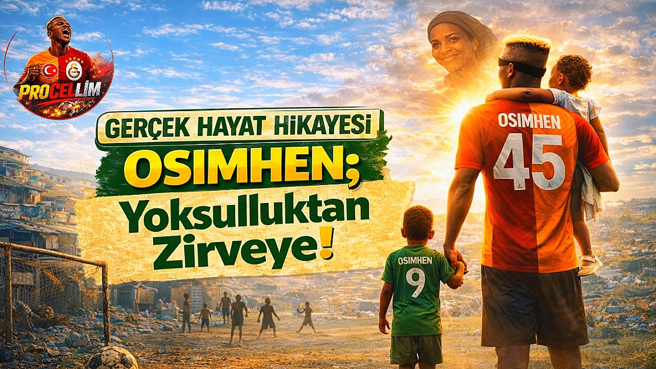 Victor Osimhen: Yoksulluktan Zirveye | Gerçek Hayat Hikayesi! #galatasaray #procellim