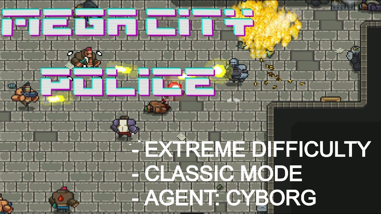 Mega City Force - Cyborg - Extreme(classic mode)