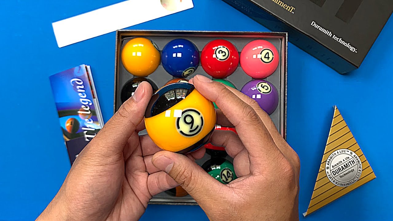 Мячи для пула Mosconi Cup // Распаковка шаров для пула Aramith 