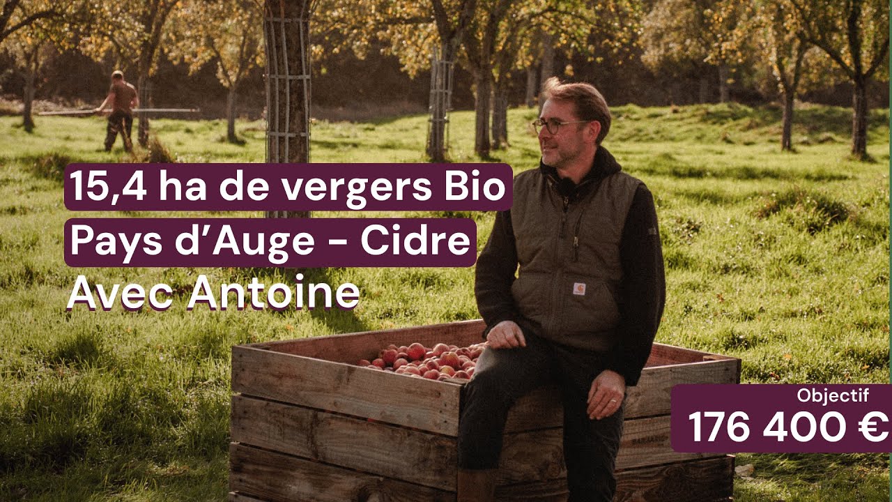 7ème opportunité #Hectarea : 15,4 ha de vergers Bio Pays d’Auge - Cidre 🍎​