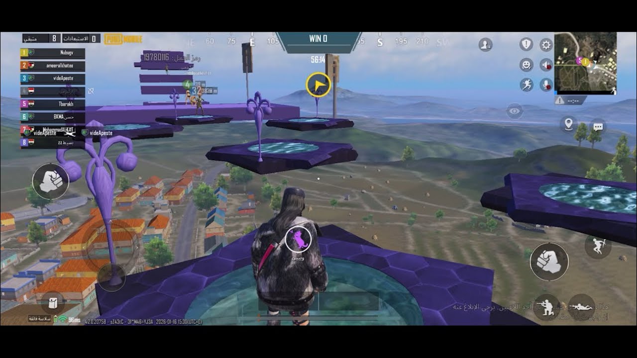 ننوش تحدتني وخسرتني فلوس😱كيم مليان ضحك بوبجي🤣 موبايل  #العراق #pubgmobile #ترند 
