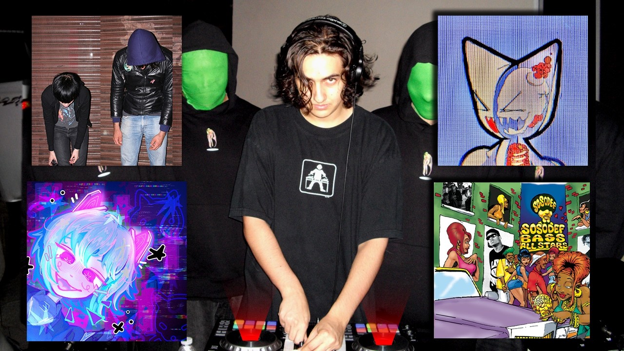 Frying people's brains with hyper-fluctuating internet dance music