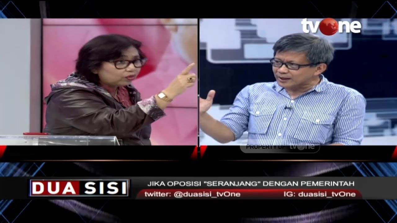 DEBAT SERU! Irma Suryani vs Rocky Gerung Soal Inkonsistensi Gerindra