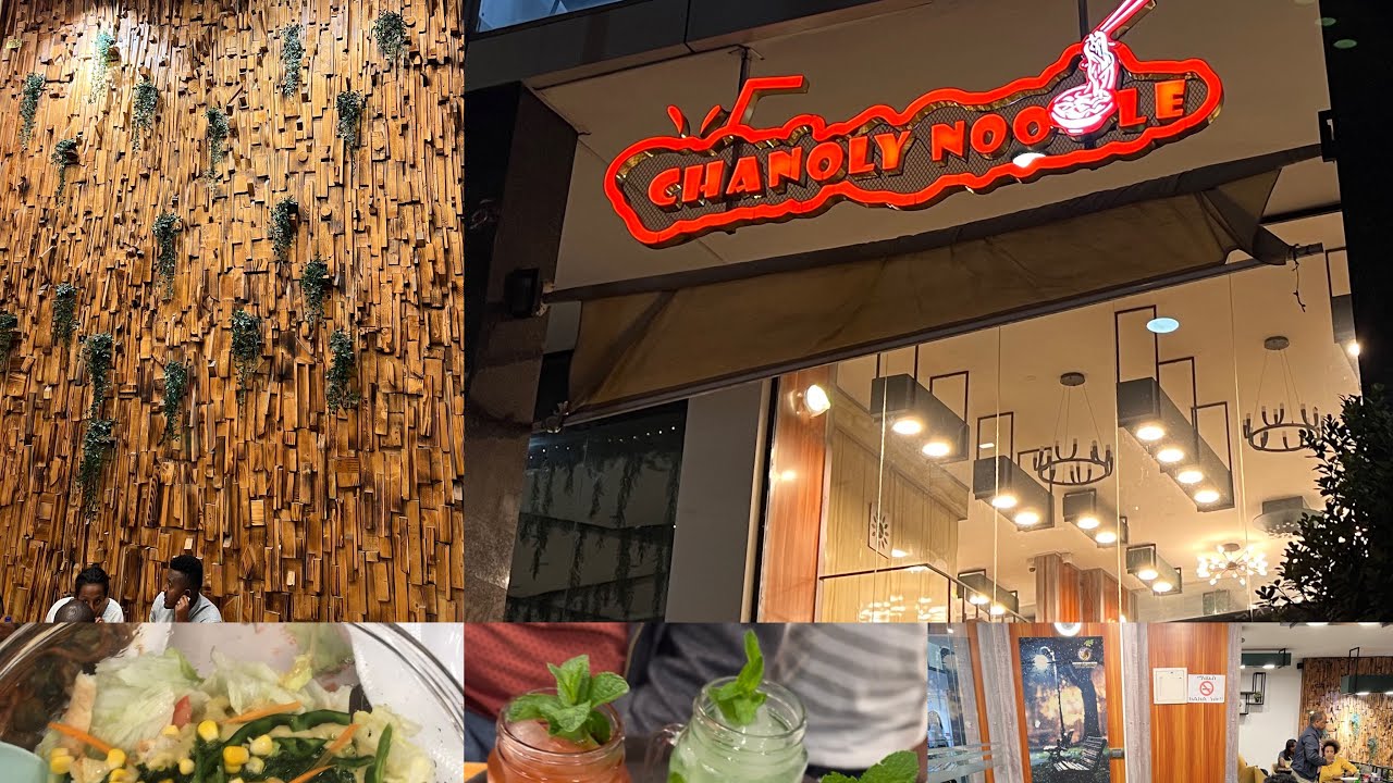Chanoly noodles #ethiopia #addisababa #tasty  veg salad 🥗