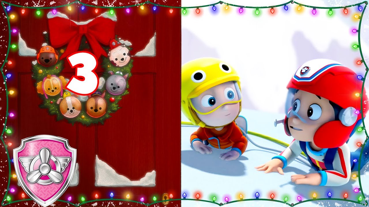 Paw Patrol's Day In The Snow | Skye: 12 Days of Christmas 🎁 | 3 Days to Go!