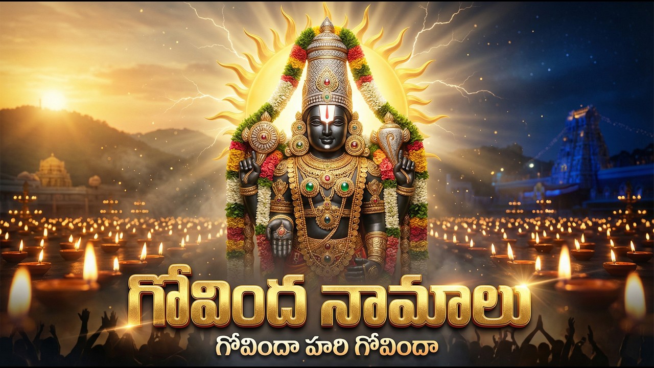 శ్రీ శ్రీనివాస గోవింద నామాలు | 108 Govinda Namalu | Tirumala Venkateswara Bhakti Song..