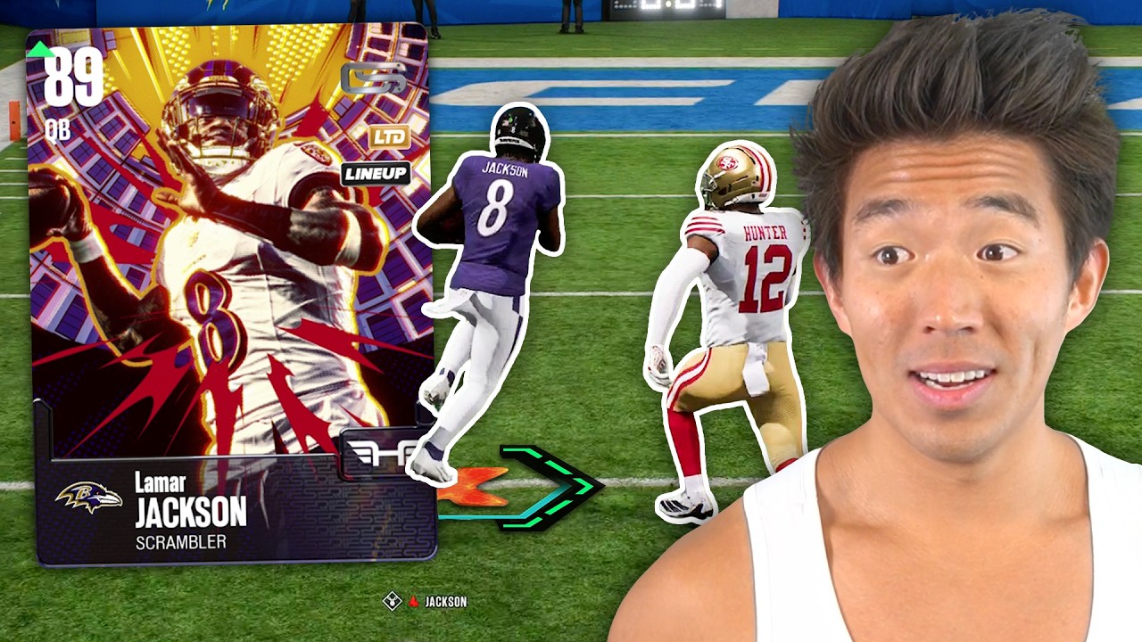 Lamar Jackson &mdash; это ЧИТ-КОД в Madden 27