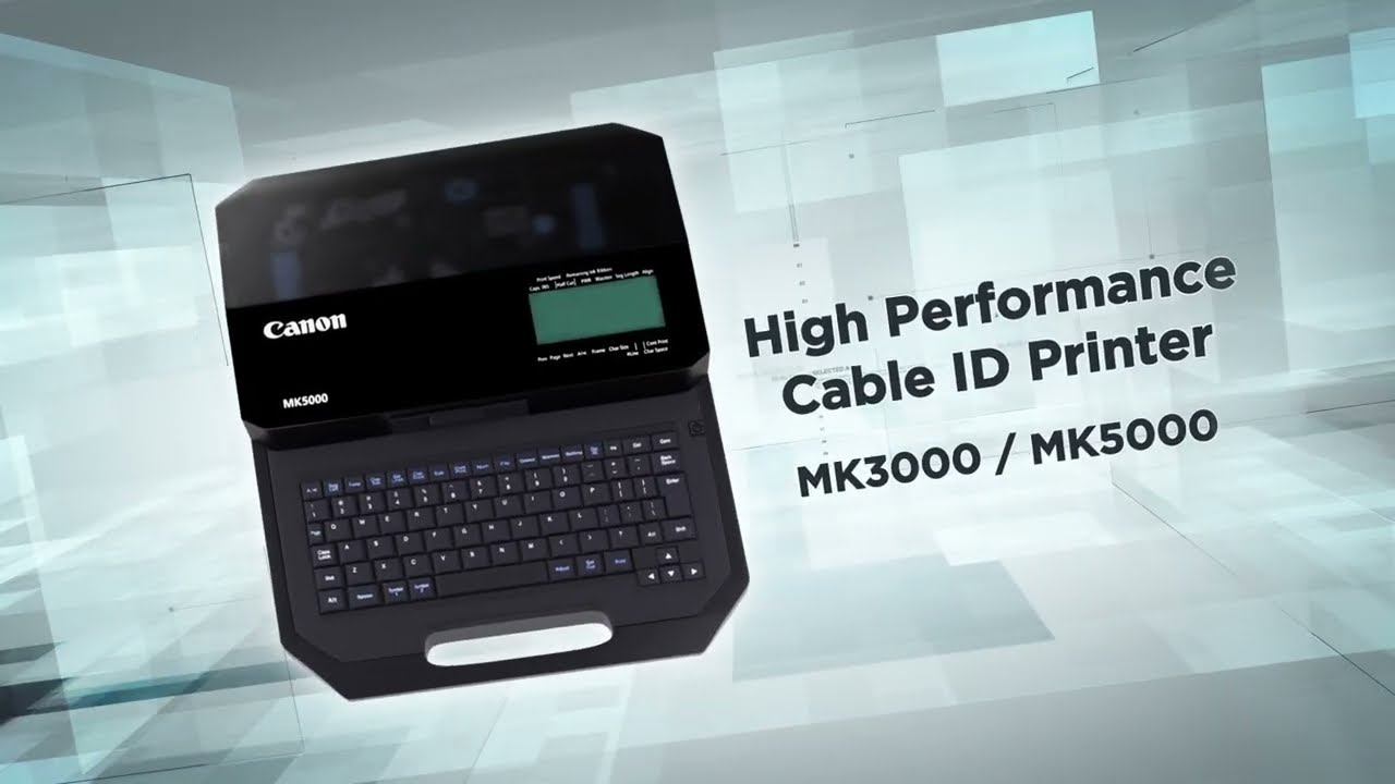 Canon MK3000/MK5000 Cable ID Printer