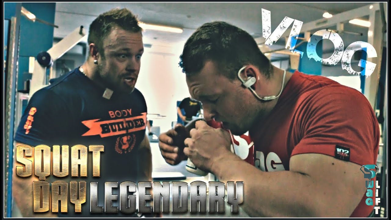 Legendary SQUAT Day  - Filip Grznár & Pavel Beran - Training VLOG
