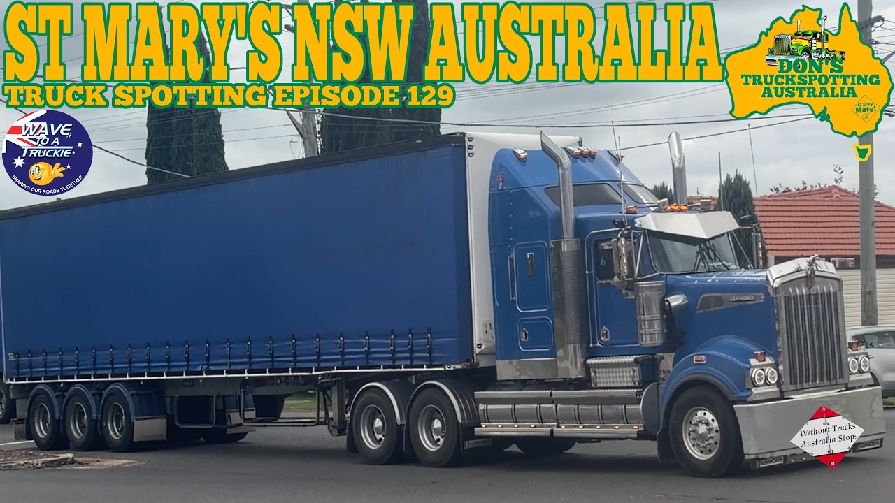 Don's Aussie Truck Spotting Episode 129 St Mary's NSW Australia #truckspotting #trucks #australia