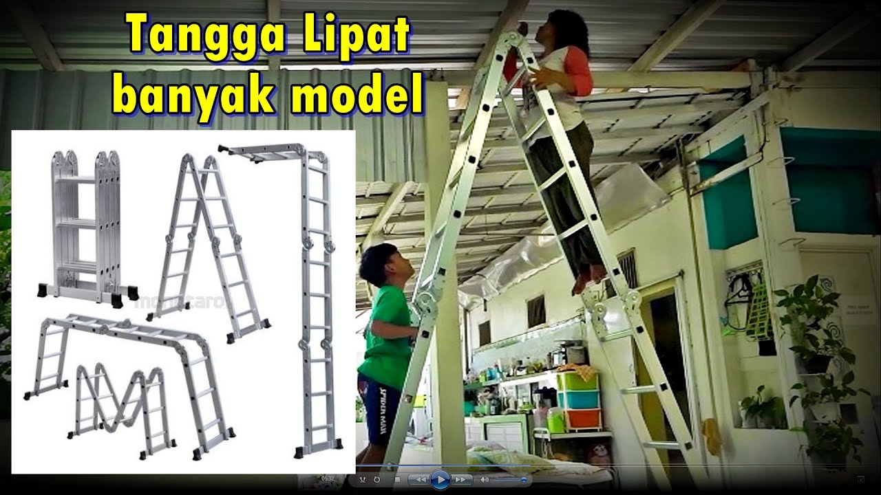 Unboxing & testing Tangga Lipat Portable Multifungsi DENKO