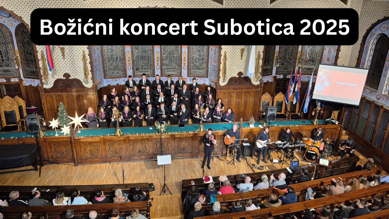 Božićni koncert Subotica 2025
