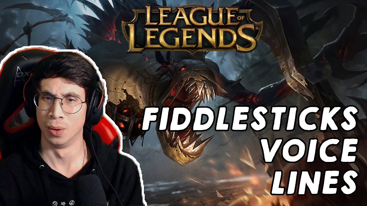 Arcane fan reacts to FIDDLESTICKS - Voice Lines | League of Legends