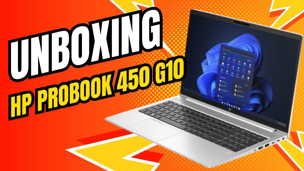 HP ProBook 450 G10 UnBoxing